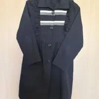 لباس فرم سرمه ای دخترانه عروسکی(مخصوص دبستانی ها)
