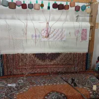 فرش نیمه کاره