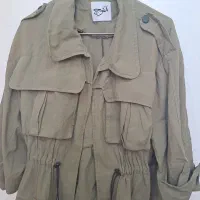 دو عدد مانتو کتان پاییزه