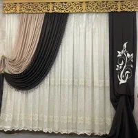 پرده پذیرایی(همراه کتیبه و والان)