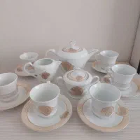 سرویس ۱۷ پارچه چایخوری  نونو با جعبه