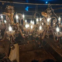 ۲عددلوستر۱۵شاخه و۱عدد۴شاخه