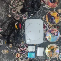 PS1 slime در حد نو دسته نو و 2 بازی رایگان