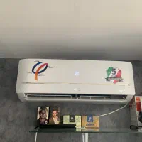 کولر گازی ایوولی ۱۲۰۰۰ گلدن یک هفته س نصب شده