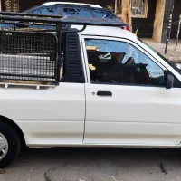 پراید وانت بی رنگ کم کار مدل 1401