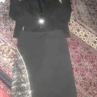 کت و دامن درحدنو. مشکی .سایز ۴۶.۵۰