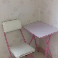 میز تحریر و صندلی تاشو