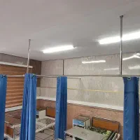 پرده بیمارستانی لوازم پرده اتصالات ستون بین تخت