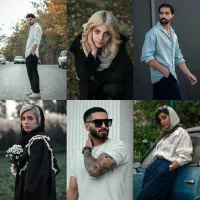 عکاسی/فضای باز/پوشاک/خانم/آقا