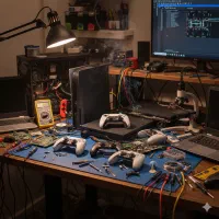 تعمیر دسته PS4 و PS5 در محل شما (کل شیراز)