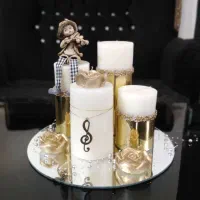 شمع نماد سال و استوانه در ابعاد کوچک و بزرگ