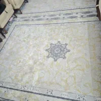 ۲عدد فرش ۶ متری طلاکوب و یک قالیچه ۱ در ۱.۵ متری