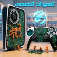 تعمیرات کنسول بازی و دسته بازی ps4 ps5 با ضمانت