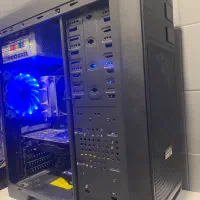 کیس گیم مهندسی 6هسته ای رم ۱۶ گرافیک gtx 750ti