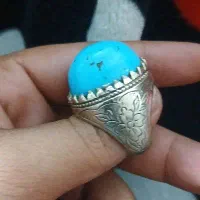 انگشترفیروزه درشت