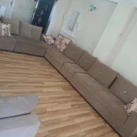 مبل ال ۱۲ نفره در حد نو، خیلی تر و تمیز