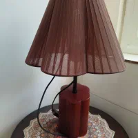 آباژور پایه چوبی
