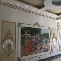 گچبری قاببندی میکروسمنت پتینه آینه کاری صخره سنگ|خدمات پیشه و مهارت|اراک, |دیوار