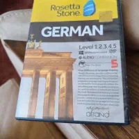 سی دی خوداموز زبان المانی  rosetta stone