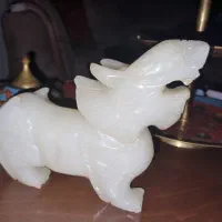 مجسمه اژدها زنگ و تابلو مهره قدیمی اینه
