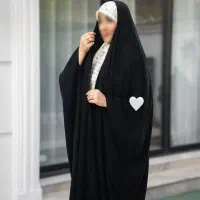 چادر جده عربی ساده با پارچه ندا قطری