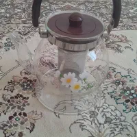قوری شیشه ای ضرفیت 1200میلی لیتر