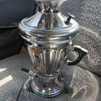 سماور برقی تمام برنجی . قدیمی 20روز کارکرده