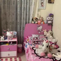 فروش سرویس خواب کودک همراه با کمد لباس و دراور