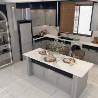 انواع  کابینت  ام دی اف وکمددیواری