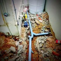 لوله‌کشی آب و فاضلاب ونشتی گیری با دستگاه نقطه زن