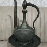 آفتابه لگن مسی قدیمی
