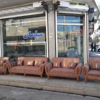 مبل ساحلی 12 نفره ++پایه چوب +فلز +کوسن دار