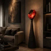 ساخت انواع آباژور و دکوری های خاص پاپیه ماشه