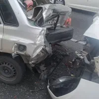 پراید تصادفی