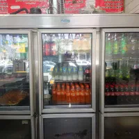 یخچال 6 درب تمام استیل (پارس استیل) و فر مرغ بریان