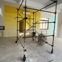 داربست فلزی و کفراژ تخته بنایی