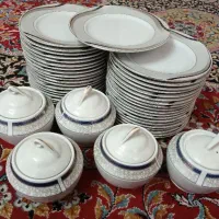 شکلات خوری جام عباسی چای خوری پیش دستی قندان گلاب
