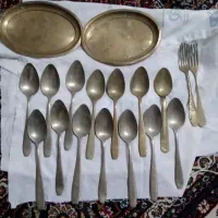 قاشق‌چنگال‌برنجی