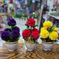 گلهای مصنوعی باطرح و رنگ عالی در تکاب