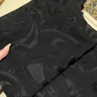 چادر مشکی شاین دار طرح دار