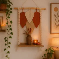 مکرومه بافی نخ و نقش