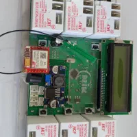 برد کنترل از راه دور اسمسی با رله قدرت ۳۰آمپر