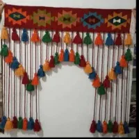 پرده س ن ت ی از نخ خالص