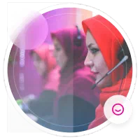 پاسخگوی تلفن خانم دورکاری