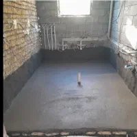 سیمانکاری شیب بندی سنگ کاری کف کشی  سفت کاری