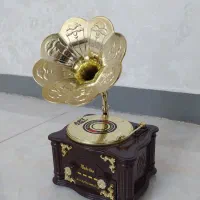 جعبه موزیکال گرامافون کوکی