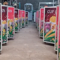 ذرت مکزیکی، فر ساندویچی ، میزکار صنعتی، سینک، گریل
