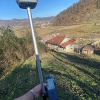 نقشه برداری زمین با دستگاه GNSS دو فرکانسه ،گیلان