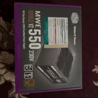 پاور منبع تغذیه کامپیوتر کولر مستر 550watt