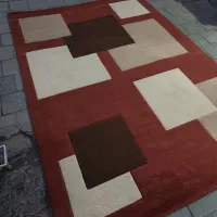 گلیم فرش قرمز درحدنو